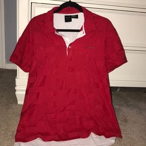 Armani exchange short sleeve polo shirt